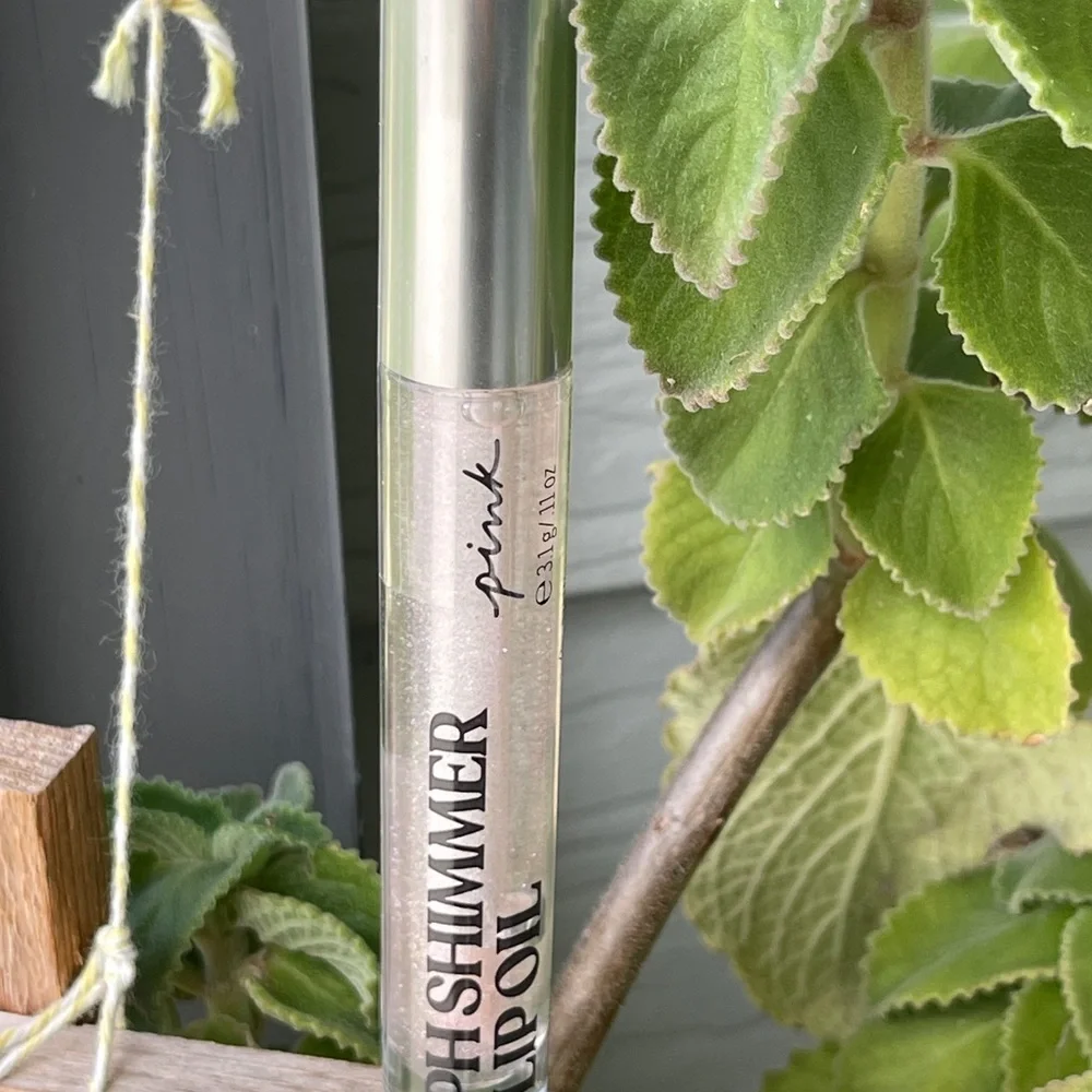 PINK VICTORIA SECRET PH Shimmer Lip Oil In Shimmer